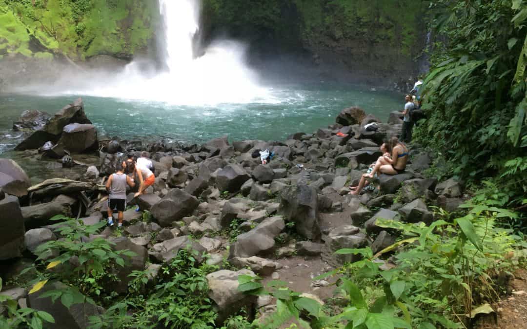 Costa Rca Waterfall La Cangreja